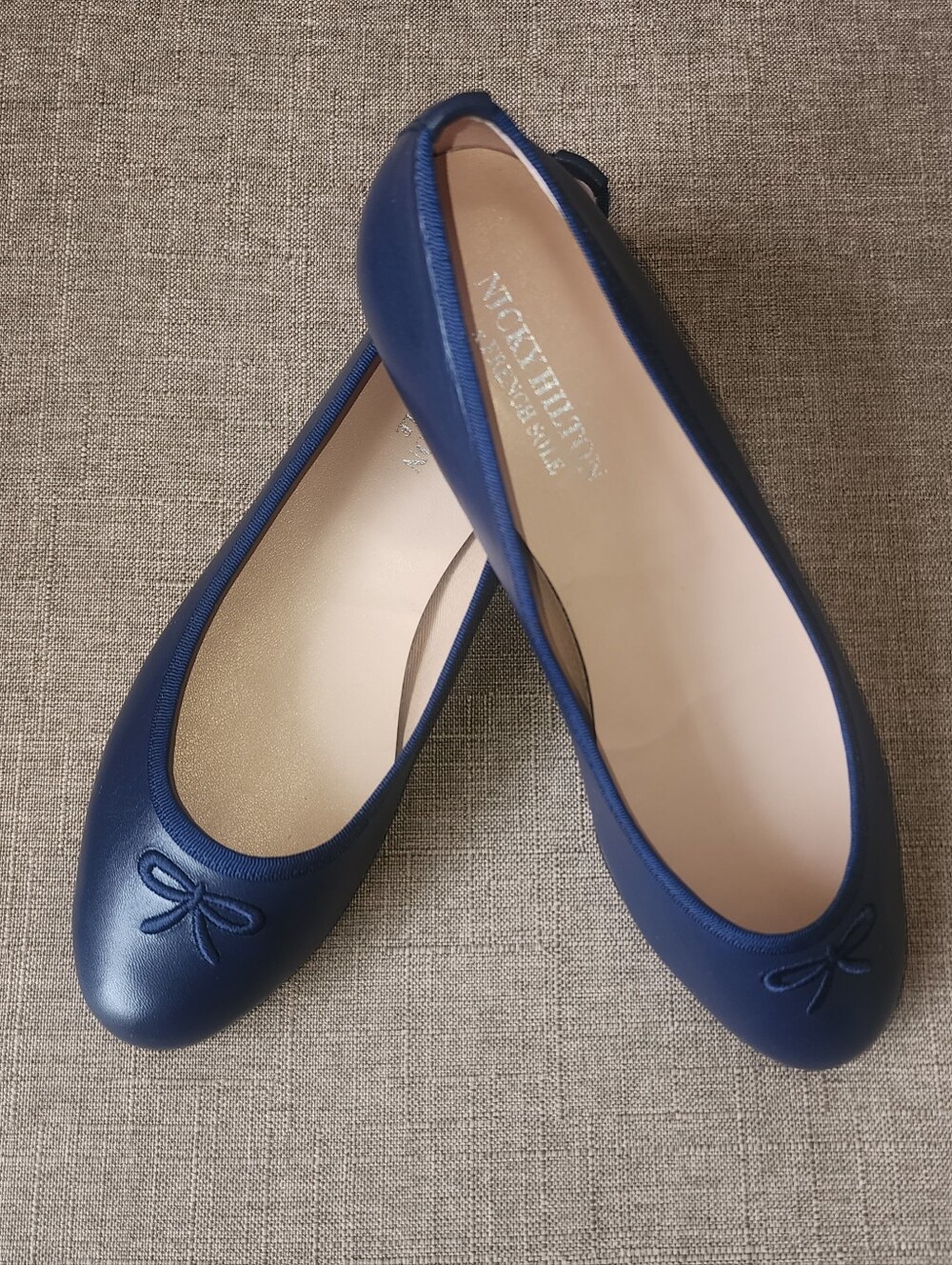 Nicky Hilton Kathy Navy Leather